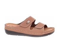 Tamaris pantofola da donna con zeppa pelle beige 42 EU