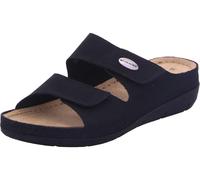 Tamaris pantofola da donna con zeppa pelle nero 40 EU