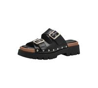 Tamaris Pantolette 1-27224-42 largo, Nero, 37 EU