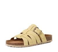 Tamaris pantolette con plantare da donna in pelle piatte giallo 37 EU