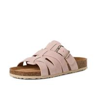 Tamaris pantolette con plantare da donna in pelle piatte rosa 36 EU