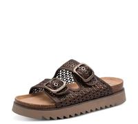 Tamaris Pantolette da donna con plantare con tacco a cono marrone 37 EU