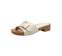 Tamaris pantolette da donna con zeppa beige 37 EU