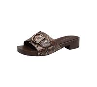 Tamaris pantolette da donna con zeppa marrone 37 EU