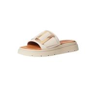 Tamaris Pantolette Donna Zeppa, Ivory Nubuc, 37 EU