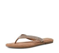 Tamaris pantolette infradito da donna piatte in pelle rosa 37 EU