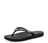 Tamaris pantolette infradito da donna piatte nero 38 EU