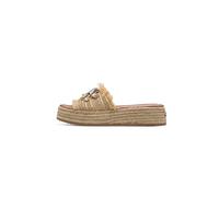 Tamaris pantolette da donna con zeppa beige 39 EU