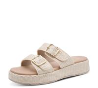 Tamaris Piattaforma Regolabile da Donna Comfort Wedge/Plat Mule, Avorio, 38 EU