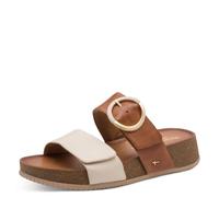 Tamaris Piattaforma Regolabile da Donna Comfort Wedge/Plat Mule, Ivory Comb, 41 EU