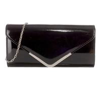 Tamaris Pochette 'Amalia' nero / argento, Taglia One Size