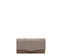 Tamaris pochette borsa a tracolla Amalia Rhinestone Clutch Taupe grigio talpa