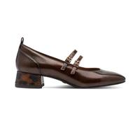 Tamaris Mary Jane - Mocassini Con Tacco E Cinturini Marrone - Donna Scarpe