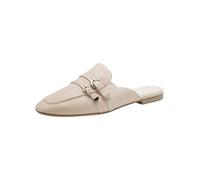 Tamaris Sabot da donna in pelle piatto beige 39 EU