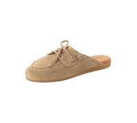 Tamaris Sabot da donna in pelle piatto beige 40 EU