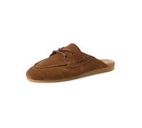 Tamaris Sabot da donna in pelle piatto marrone 40 EU