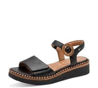 Tamaris Sandali da donna Comfort, con zeppa, colore nero, 40 EU