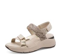 Tamaris Sandali da Donna Comfort Wedge/Plat Sand con Zeppa, Ivory Comb, 41 EU
