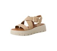 Tamaris Sandali da donna comodi, beige., 42 EU