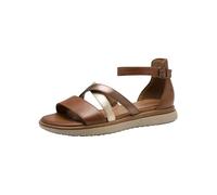 Tamaris Sandali da Donna Comodi, Piatti con Chiusura in, Tacco Chiuso, Nut Comb, 36 EU