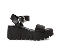 Tamaris - Sandali Neri Casual Aperti Piatti - - Shoes - Donna - Nero - 39 EU