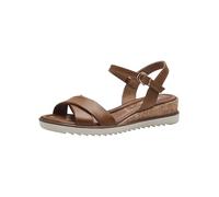 Tamaris Sandalo con cinturino marrone, Taglia 36