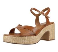 Tamaris Sandalo con plateau da donna in pelle marrone 39 EU