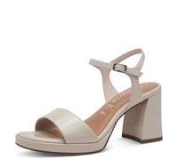 Tamaris Sandalo da donna 1-28342-44 Avory Patent, taglia 38 EU, Ivory Brevetto, 38 EU