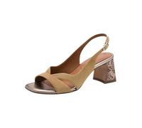 Tamaris Sandalo da donna con tacco a blocco Pelle beige 38 EU
