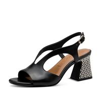 Tamaris 28316-44, Sandali con Tacco Donna, Nero, 37 EU
