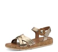 Tamaris Sandalo piatto da donna 1-28129-44 Bronce, 41 EU, bronce, 41 EU