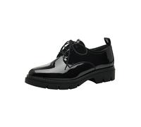 Tamaris Mocassini Carrarmato In Vernice Nero - Taglia 36 [22.5cm] Scarpe Donna