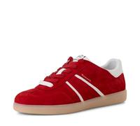 Tamaris Scarpe basse da donna, basse, plantare intercambiabile, Colore: rosso, 37 EU