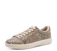 Tamaris Scarpe da Ginnastica Basse da Donna, 1-23719-45, Beige Snake, 42 EU, Beige Snake, 42 EU