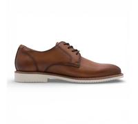 Tamaris Scarpe Uomo Derby In Cuoio Marrone Cognac Stringate