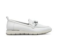 Tamaris, ,Shoes ,Donna ,Bianco ,40 EU Mocassini Bianchi con Dettaglio a Catena