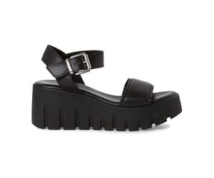 Tamaris, ,Shoes ,Donna ,Nero ,39 EU Sandali Neri Casual Aperti Piatti