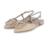 Tamaris Ballerina con cinturino cappuccino, Taglia 41