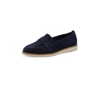 Tamaris Loafer da donna basso in pelle blu 41 EU
