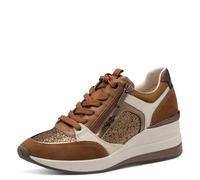 Tamaris Sneaker 1-23703-41 Normale, Cognac Comb, 39 EU