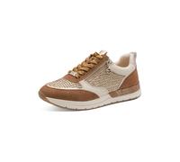 Tamaris Sneaker bassa 'Almina' cognac / oro / argento / bianco Donna Tamaris 37