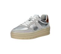 Tamaris Sneaker bassa bronzo / arancione neon / argento Donna Tamaris 37 bronzo / arancione neon / argento
