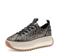 Tamaris Sneaker Basse da Donna 1-23731-41, Black Snake, Taglia 39, Serpente Nero, 40 EU
