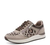 Tamaris Sneaker da Donna Bassa, Bassa, Marrone (Tortora Comb), 42