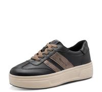 Tamaris Sneaker da Donna Wide Fit Low Pelle 8-83716-47 Black 39
