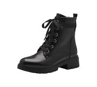 Tamaris Comfort 8-85214-43-Stivale Pizzo, Stivali alla Moda Donna, Nero-Nappa, 40 EU Larga