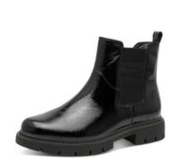 Tamaris Stivali Chelsea Comfort da donna, Black Patent, taglia 42 EU, Black Patent, 42 EU