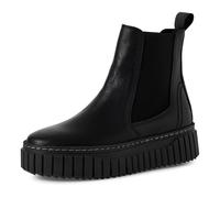 Tamaris Stivali Chelsea da donna, 1-25445-45, Black Leather, 37 EU, Pelle nera, 37 EU