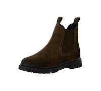 Tamaris Stivali Chelsea da donna, 1-25829-43, in pelle scamosciata, 36 EU, Olive Suede, 36 EU