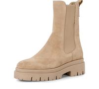 Tamaris Stivali Chelsea da donna, 1-25992-41, colore beige scamosciato, 38 EU, Beige Suede, 38 EU